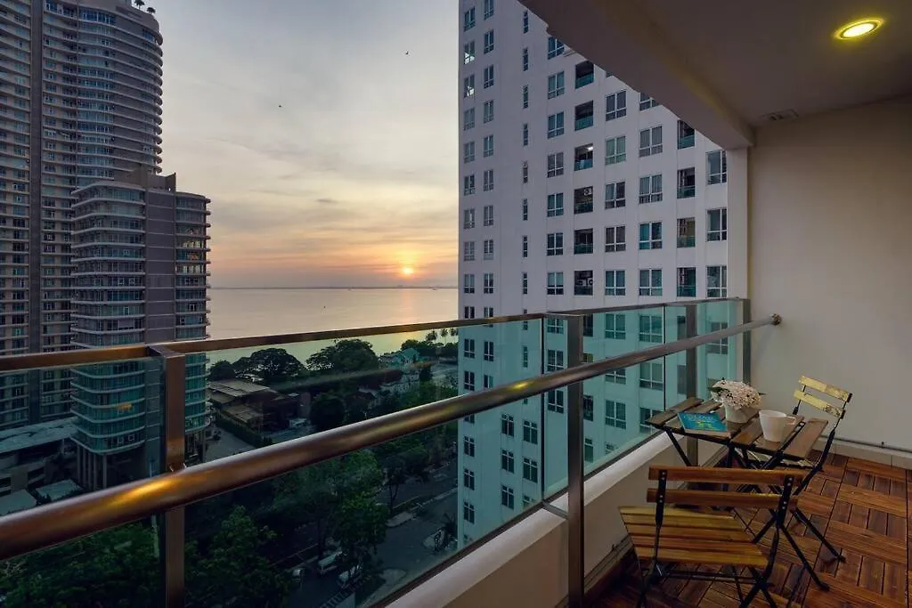 شقة 2R2B/Harmony Sunrise/1~8Pax/Gurney/Mansion One جورج تاون ماليزيا