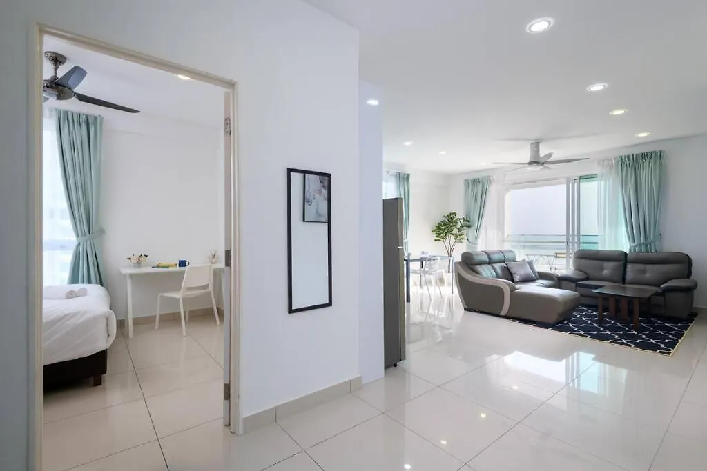 شقة 2R2B/Harmony Sunrise/1~8Pax/Gurney/Mansion One جورج تاون ماليزيا